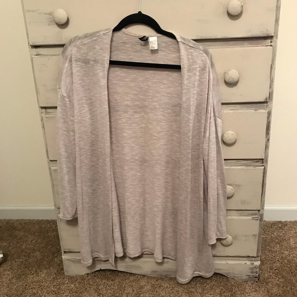 Light white cardigan